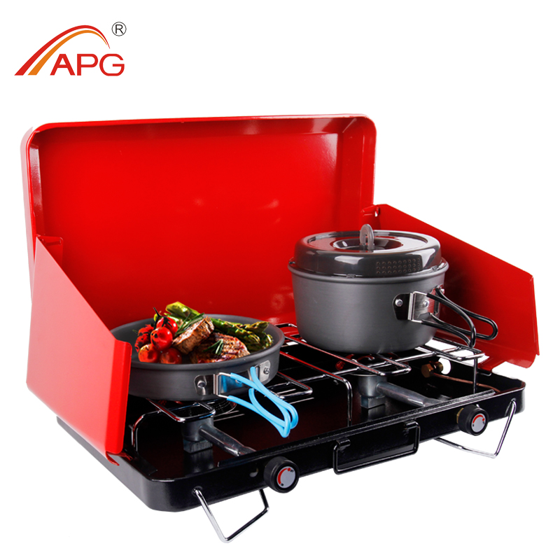 Two burner gas barbecue grill outdoor bbq grill barbecue machine