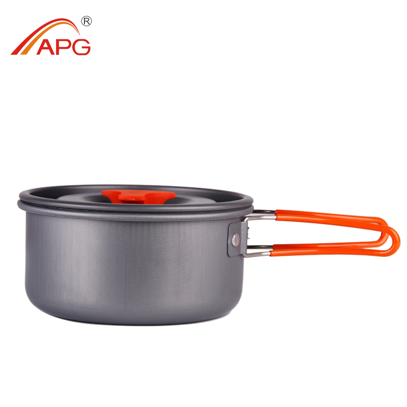 Camping Cookware Pans and Portable Camping Aluminum Cookware